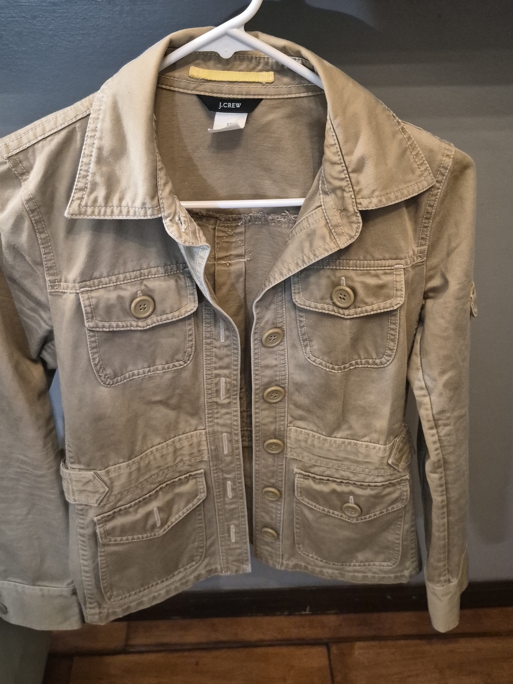 J. Crew Women's Khaki Utility Jacket